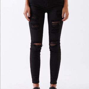 Pacsun Black Ripped Jeans